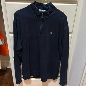 Men’s southern tide quarter zip navy pullover